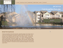 Tablet Screenshot of bristolparkoakridge.com